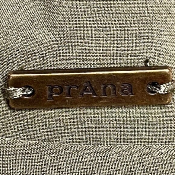 PrAna Railay 1/4 Zip Pullover - Rye Green - XL - Picture 10 of 10